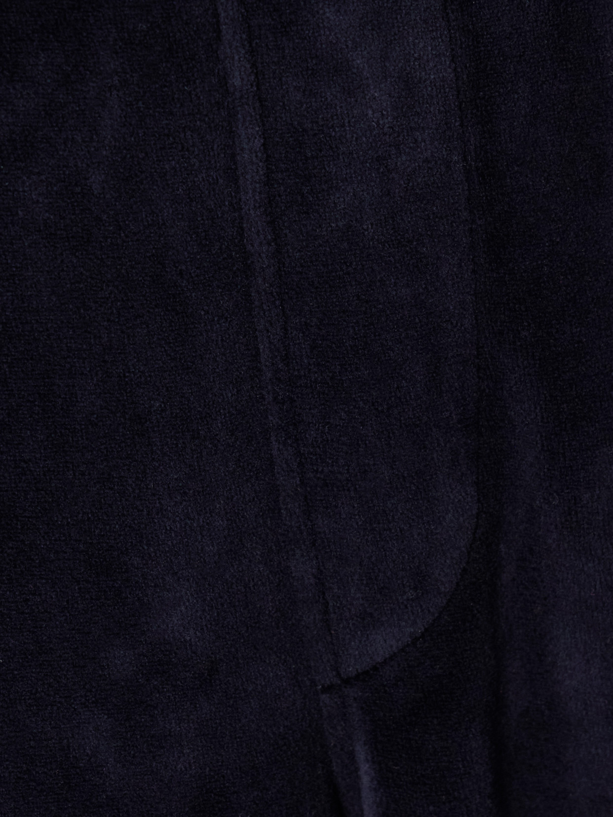 Citizen Of Humanity Brynn Cotton-blend Velour Wide-leg Pants In Blue