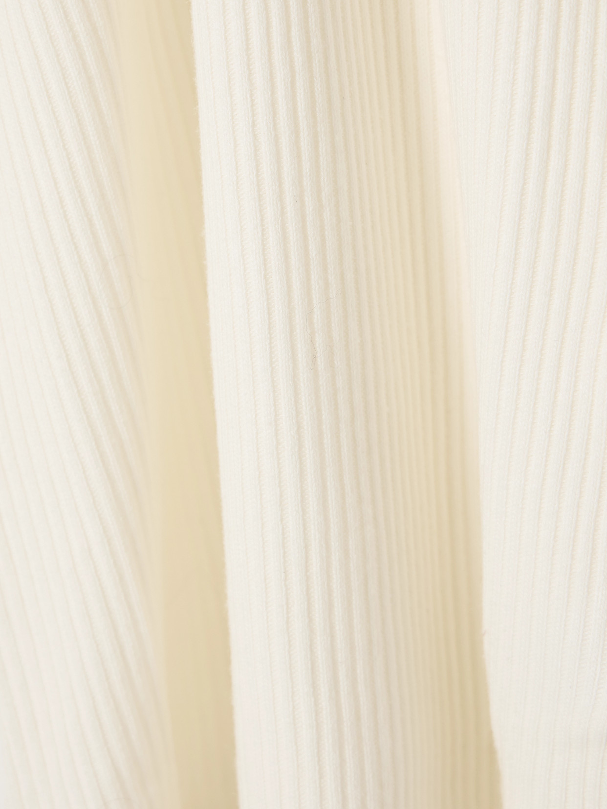 Citizen Of Humanity Bina Ribbed Stretch-lyocell And Organic Cotton-blend Top In White