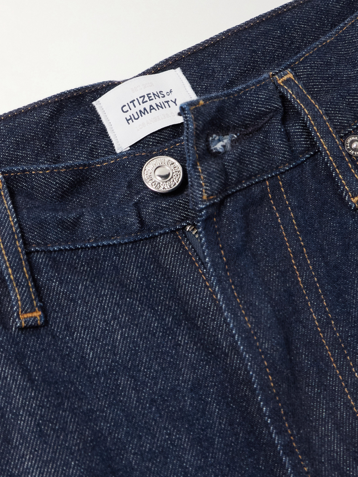 Miro Mid-Rise Barrel-Leg Jeans