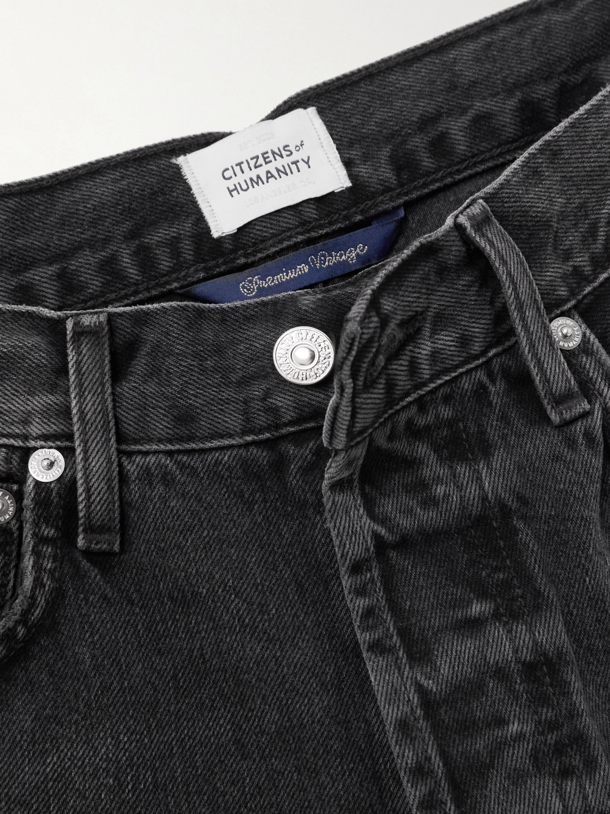 Blaine High-Rise Straight-Leg Jeans