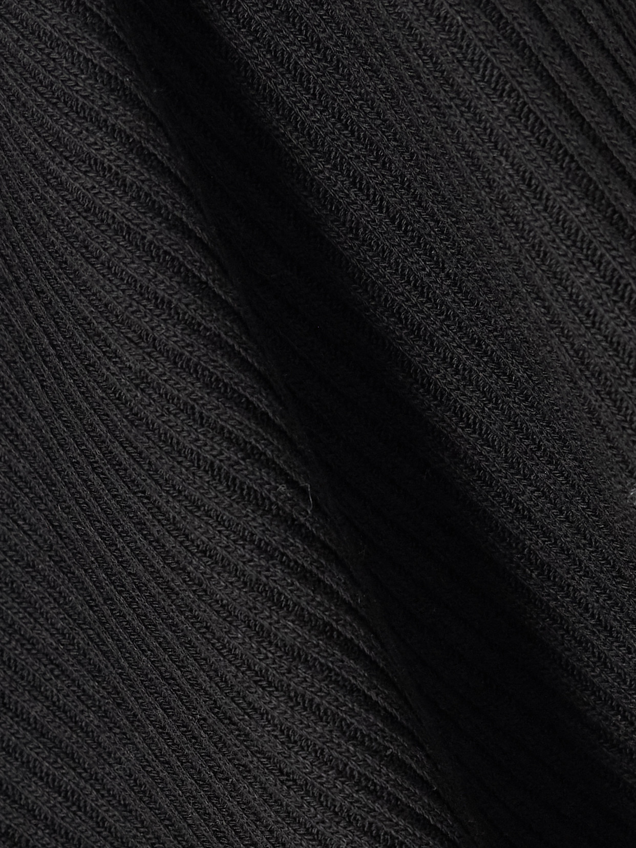 Caradene Ribbed Stretch-Lyocell Turtleneck Sweater
