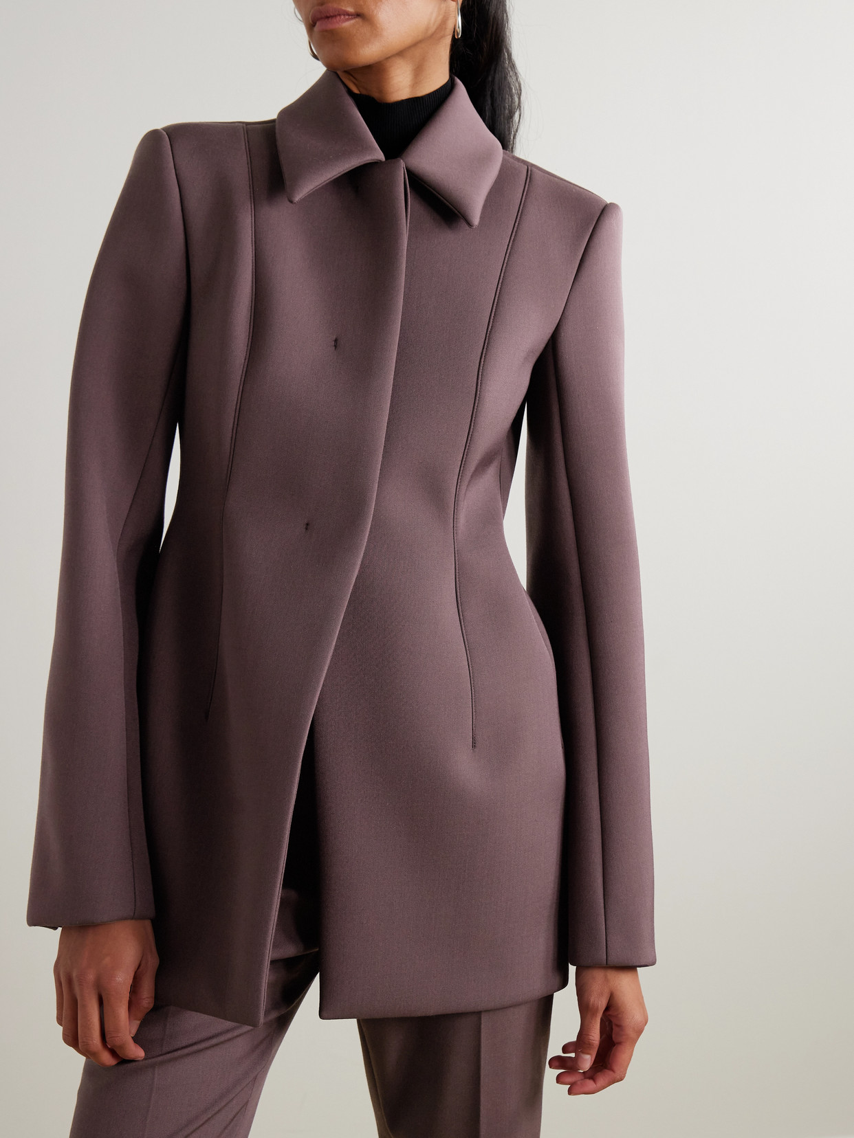 Paneled Twill Jacket