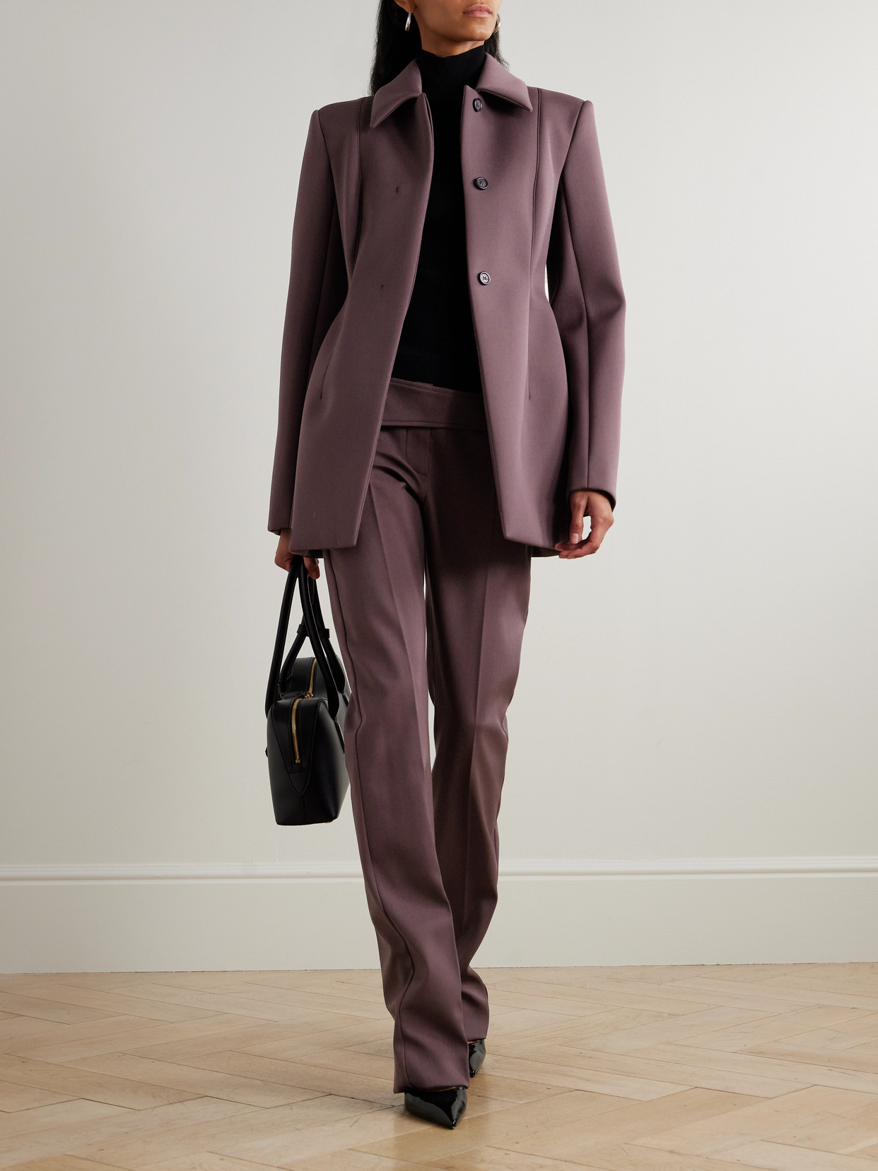 Paneled Twill Jacket