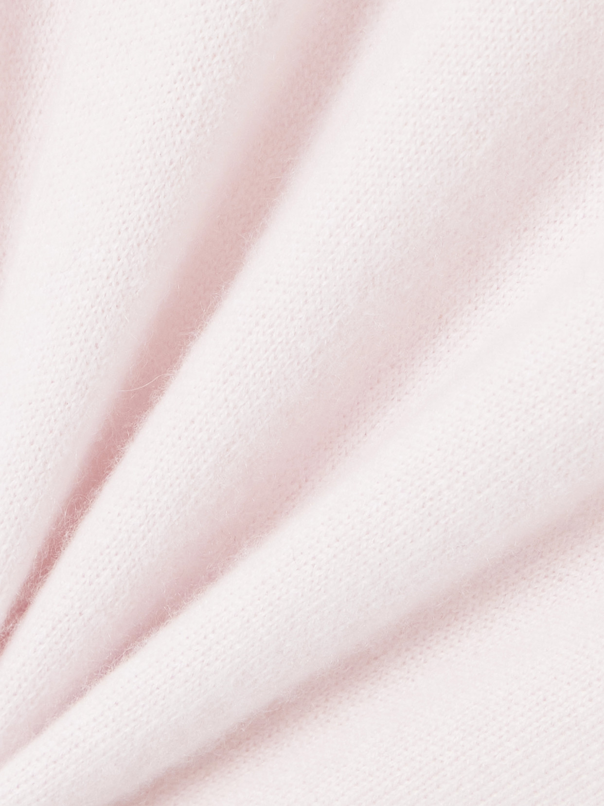 Sasuphi Cropped Cashmere T-shirt In Pink