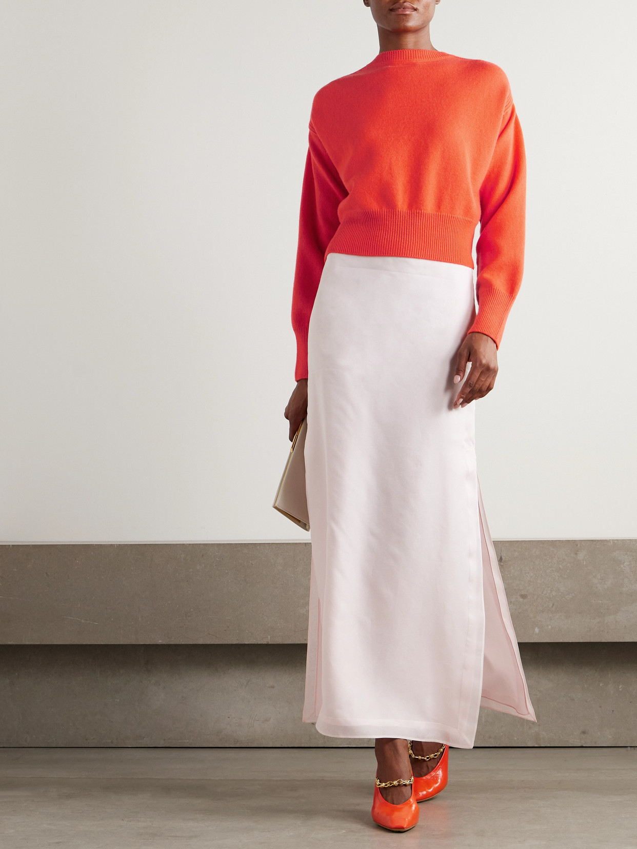 Sasuphi Cashmere Sweater In Red