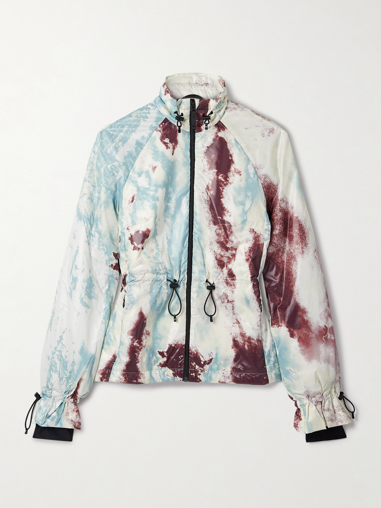 Aztech Mountain Printed Shell Down Jacket In Multi