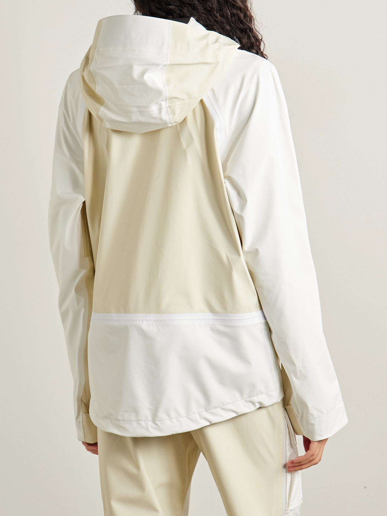 Aztech Mountain Reverse Hayden 3l Hooded Ski Jacket In Neutral