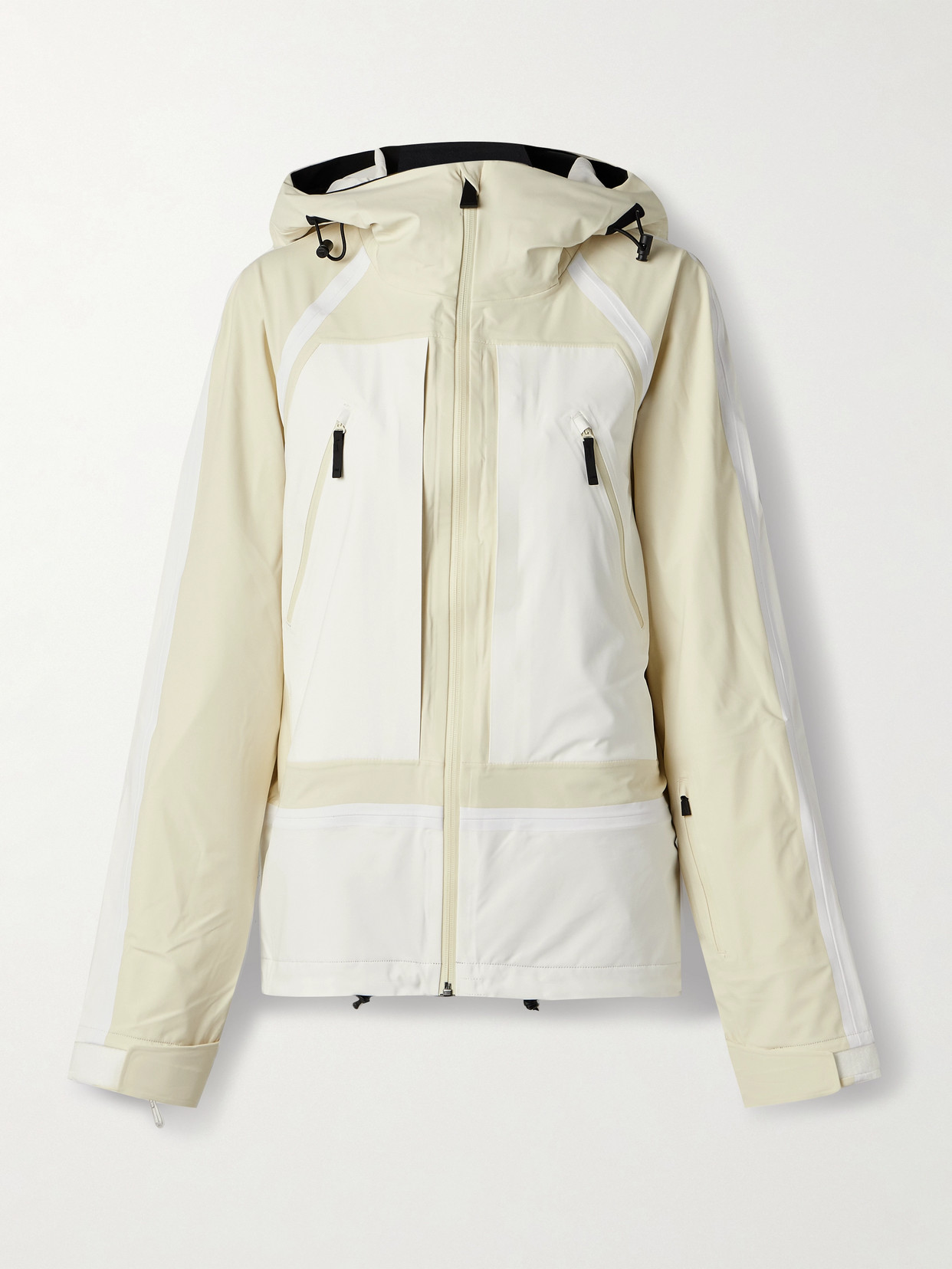 Aztech Mountain Reverse Hayden 3l Hooded Ski Jacket In Neutral