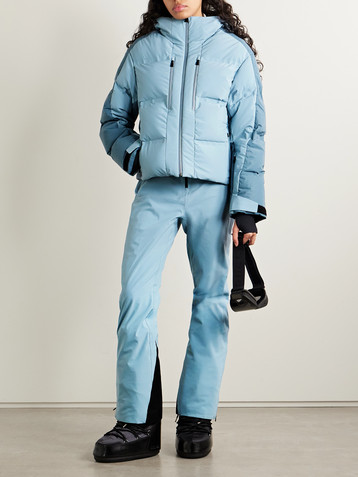 AZTECH MOUNTAIN Top to Bottom paneled stretch salopettes