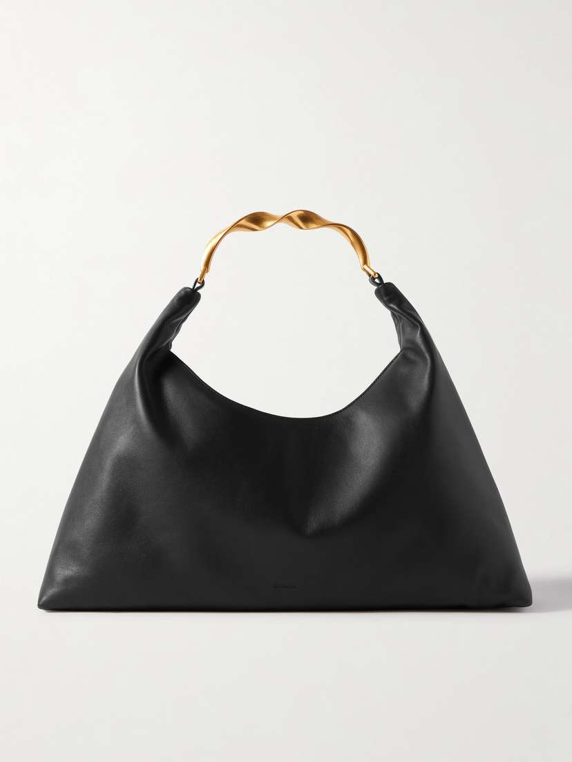 Simkhai Nixi Medium Leather Shoulder Bag
