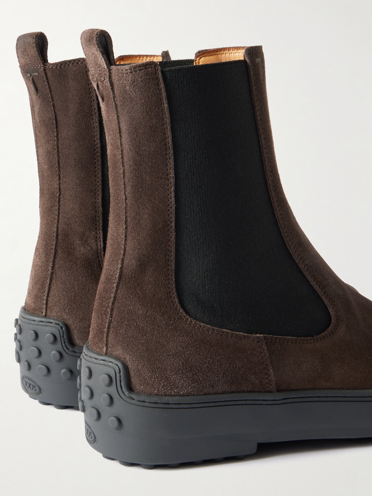Winter Gommini Suede Chelsea Boots