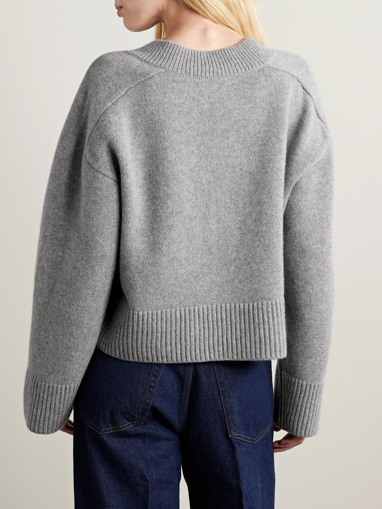 Gazette Wool And Cashmere-Blend Sweater