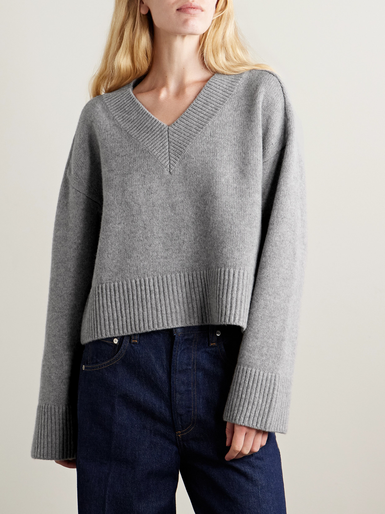 Gazette Wool And Cashmere-Blend Sweater