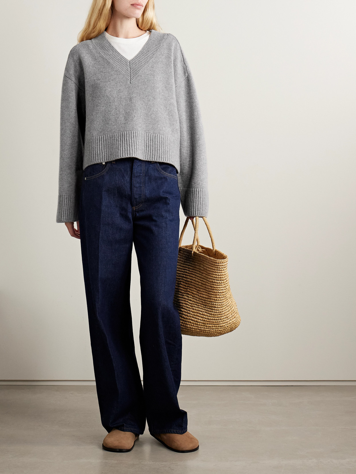Gazette Wool And Cashmere-Blend Sweater