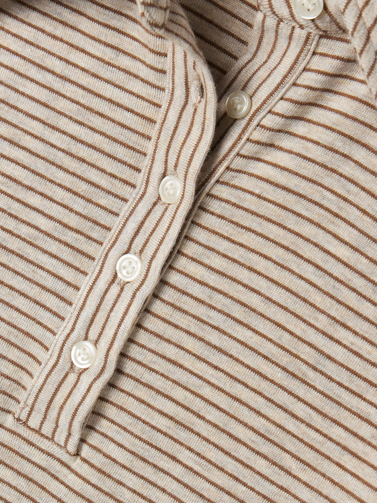 Citizen Of Humanity Shara Striped Jersey Polo Shirt In Animal Print