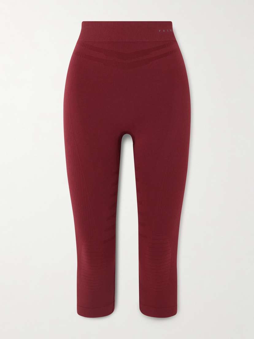 FALKE Ergonomic Sport System Maximum Warm Stretch-jersey Leggings