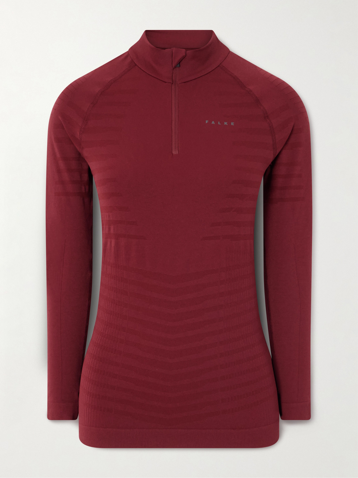 Falke Max Stretch-jersey Base Layer In Red