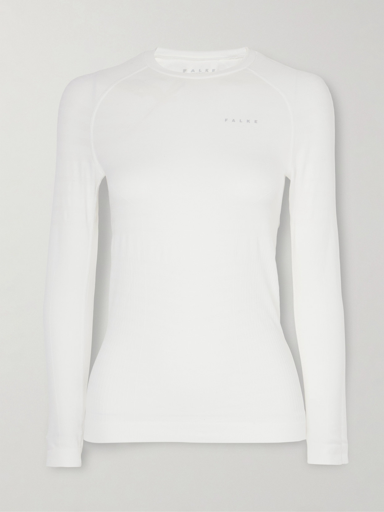 Falke Maximum Warm Recycled-jersey Base Layer In White