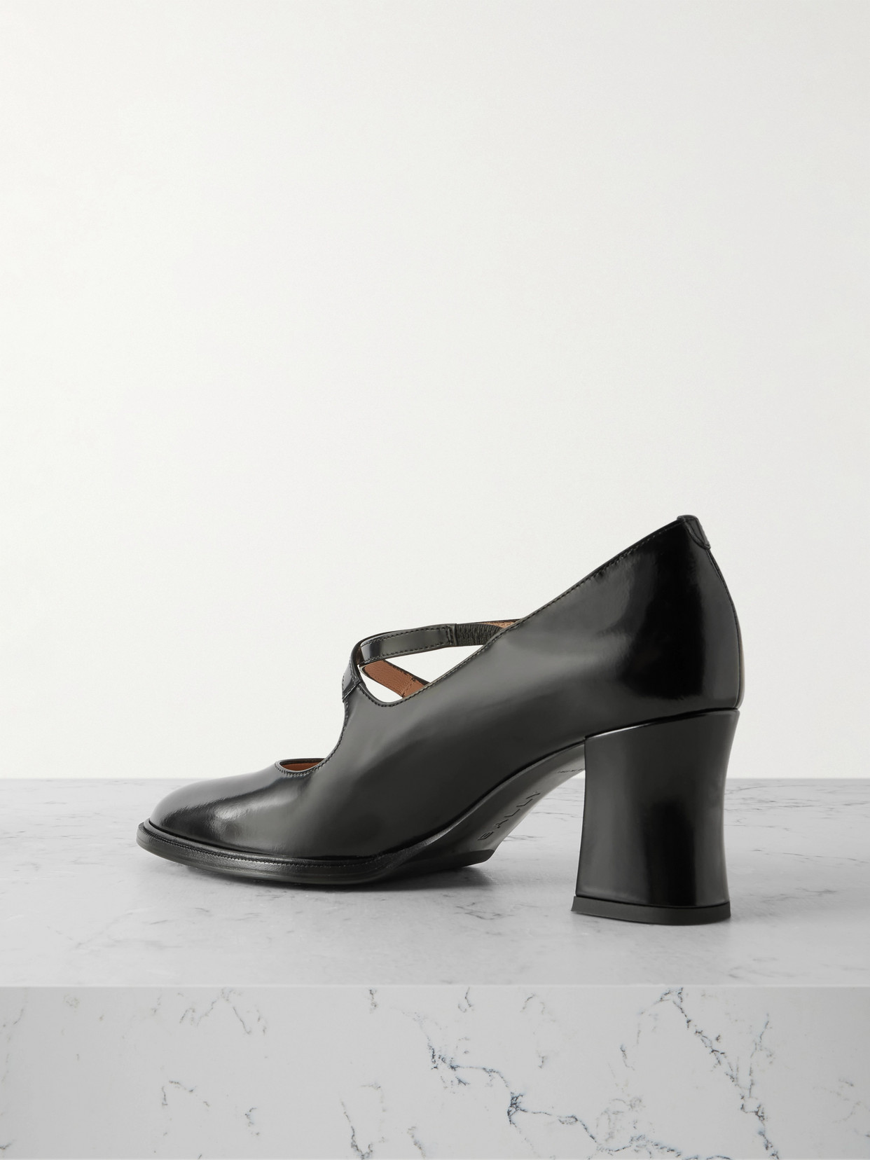 Bally Salima Leather Mary Jane Pumps In Black