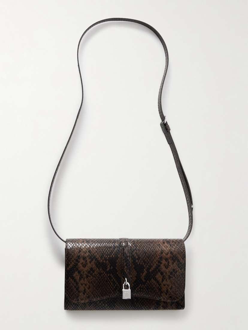 Stella McCartney Stella Ryder Snake-effect Shoulder Bag