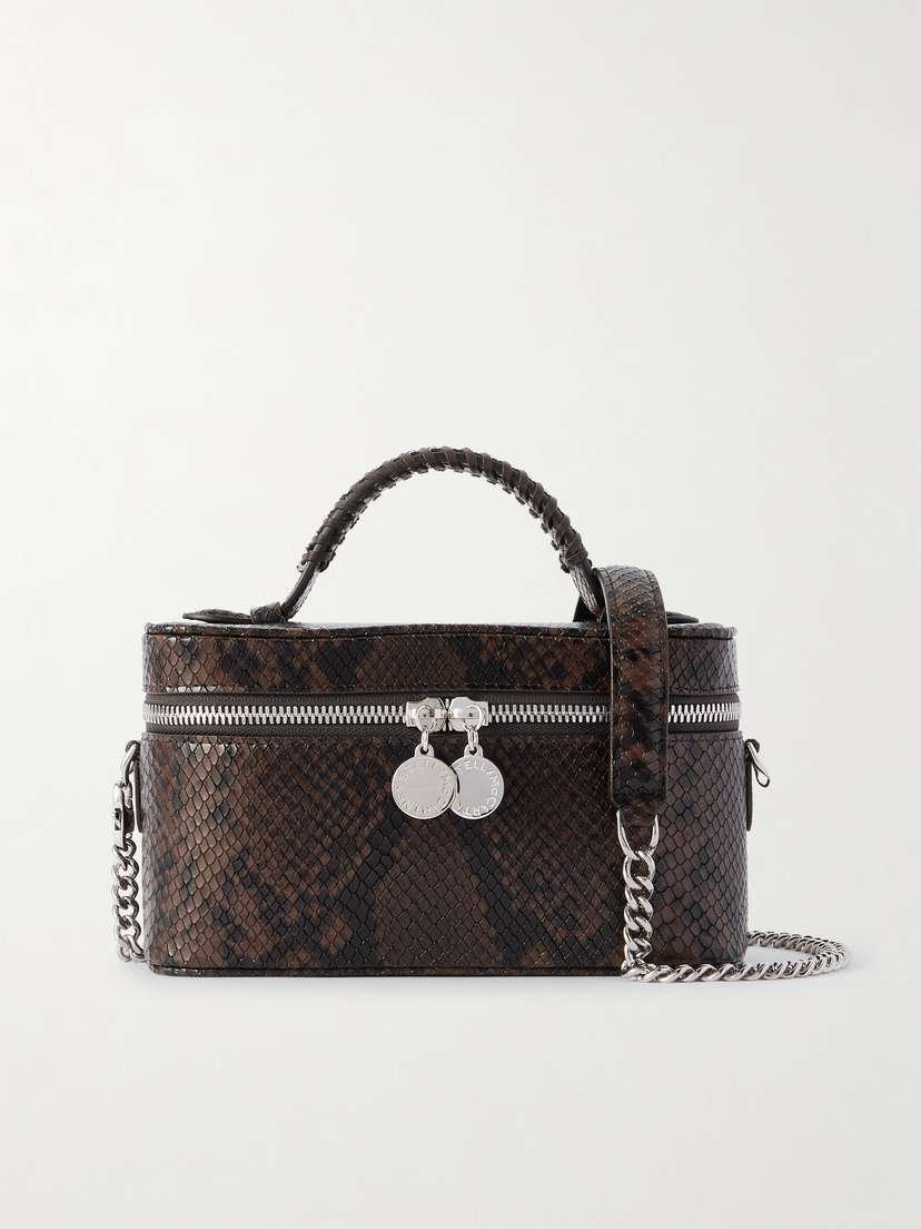 Stella McCartney Snake-effect Shoulder Bag