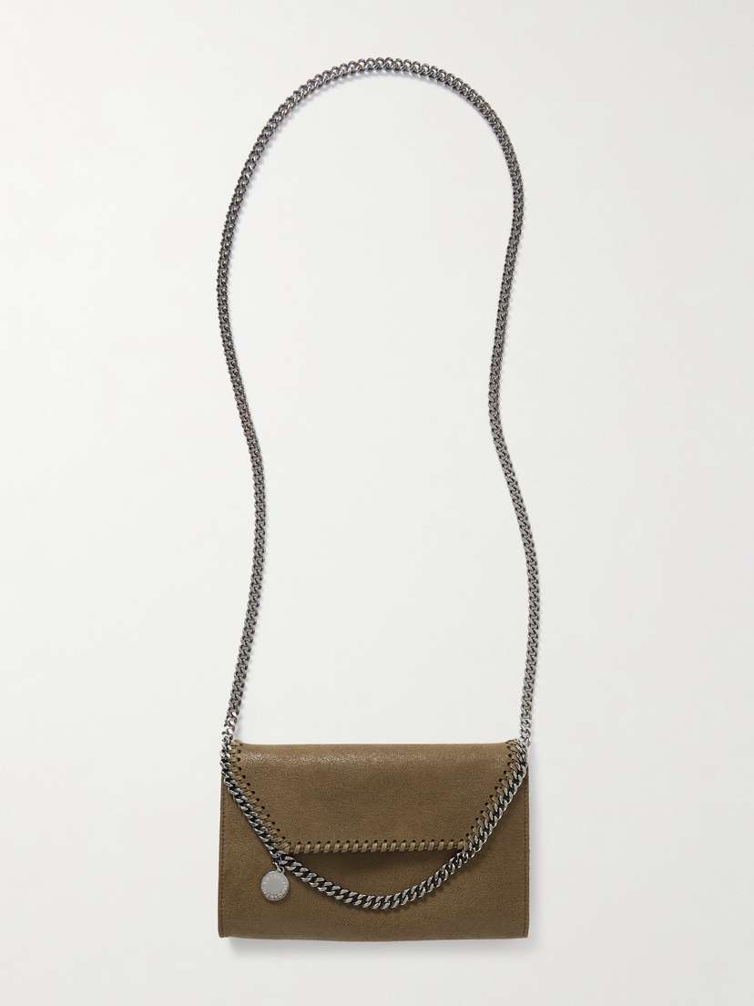 Stella McCartney Falabella Mini Chain-embellished Vegetarian Shoulder Bag