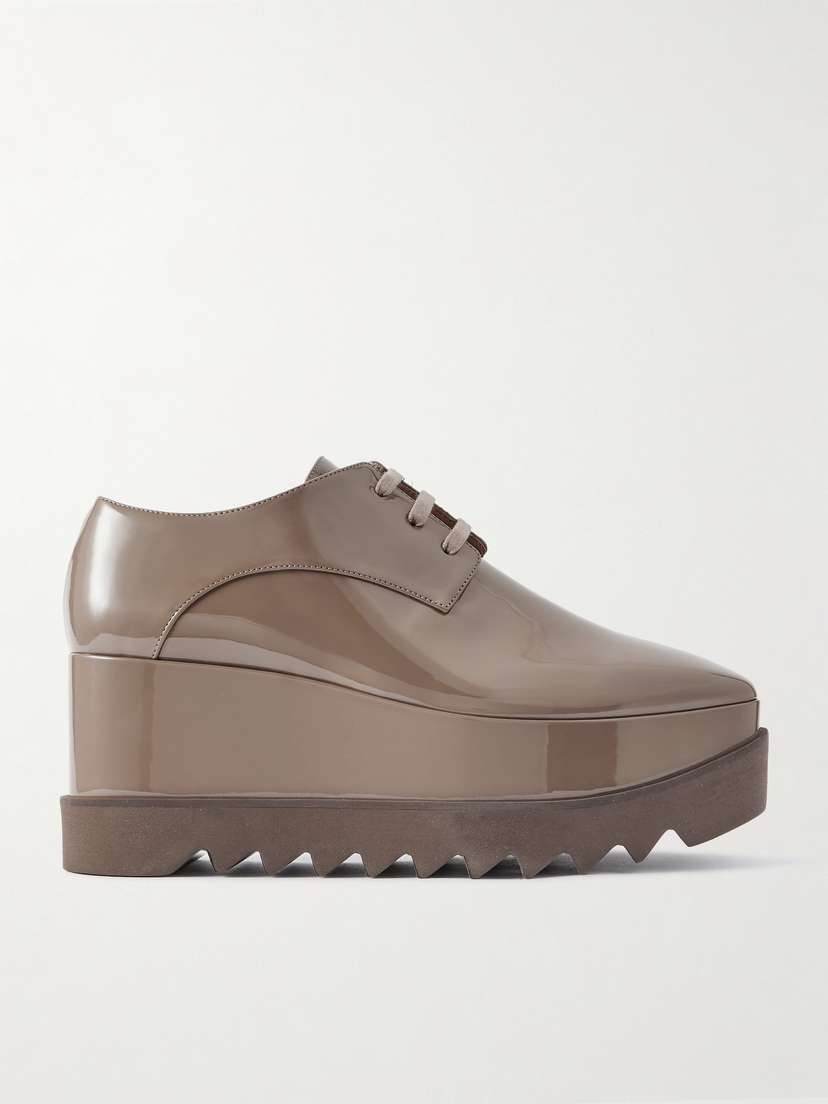 Stella McCartney Elyse Glossed Brogues