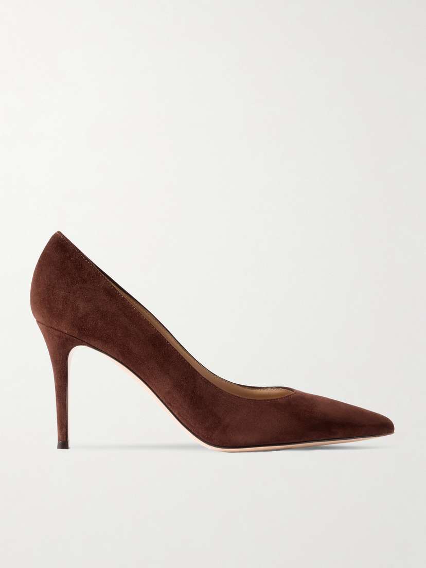 Gianvito Rossi Gianvito 85 Suede Pumps