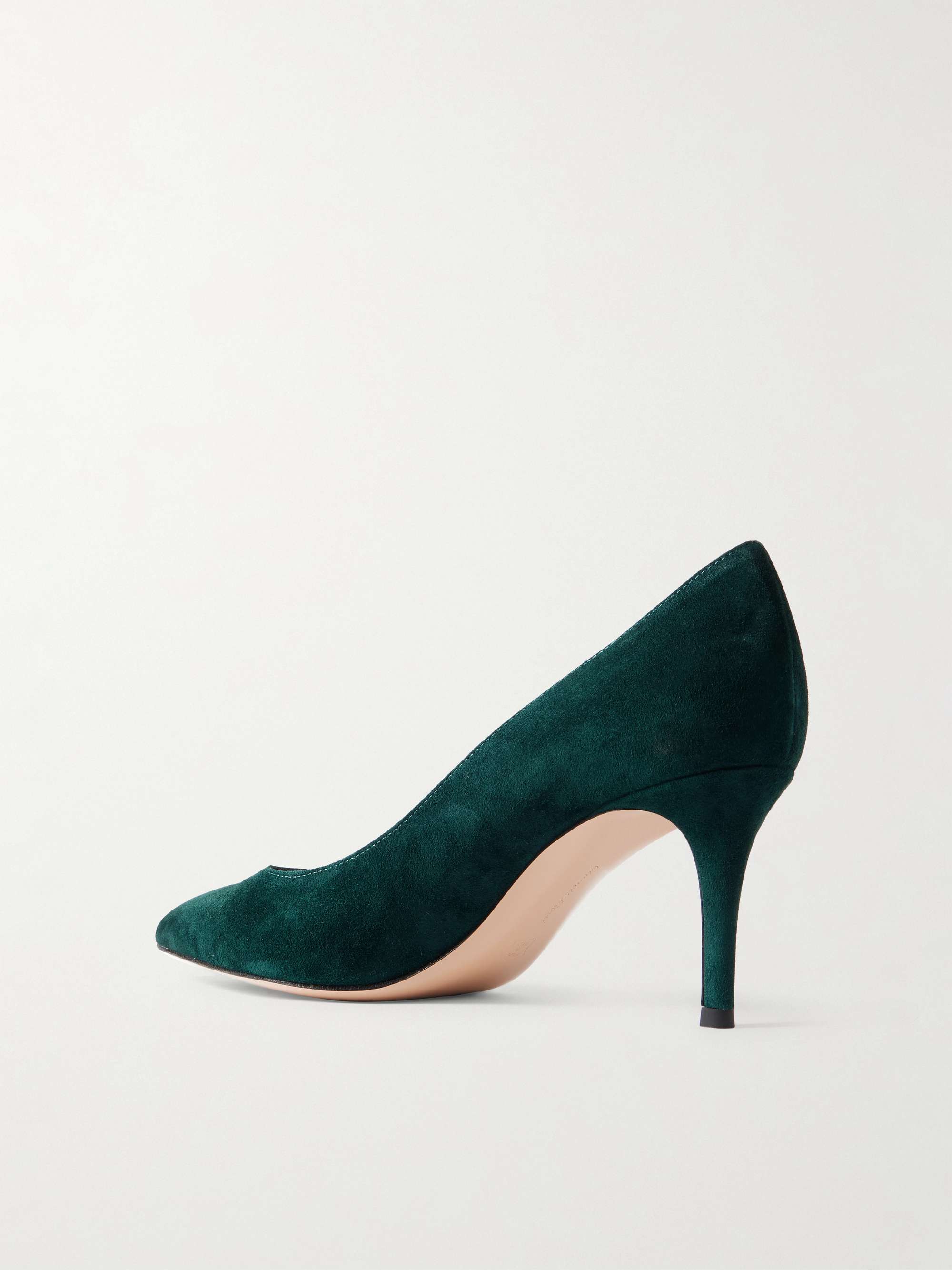 GIANVITO ROSSI 70 suede pumps