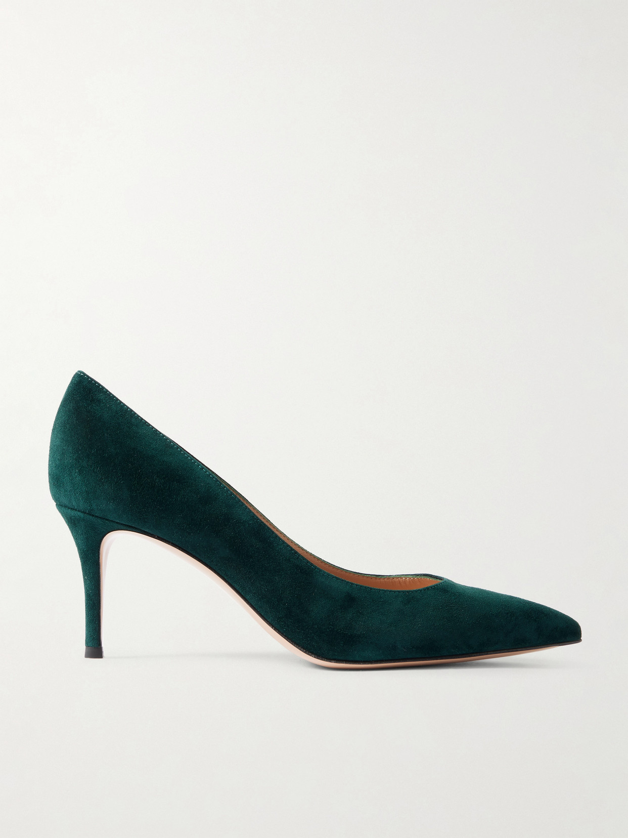 Gianvito Rossi Gianvito 70 Suede Pumps In Green