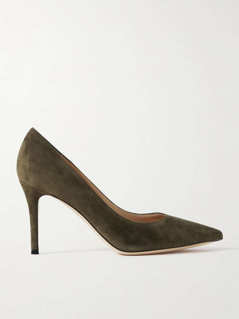 Gianvito Rossi Gianvito 85 Suede Pumps