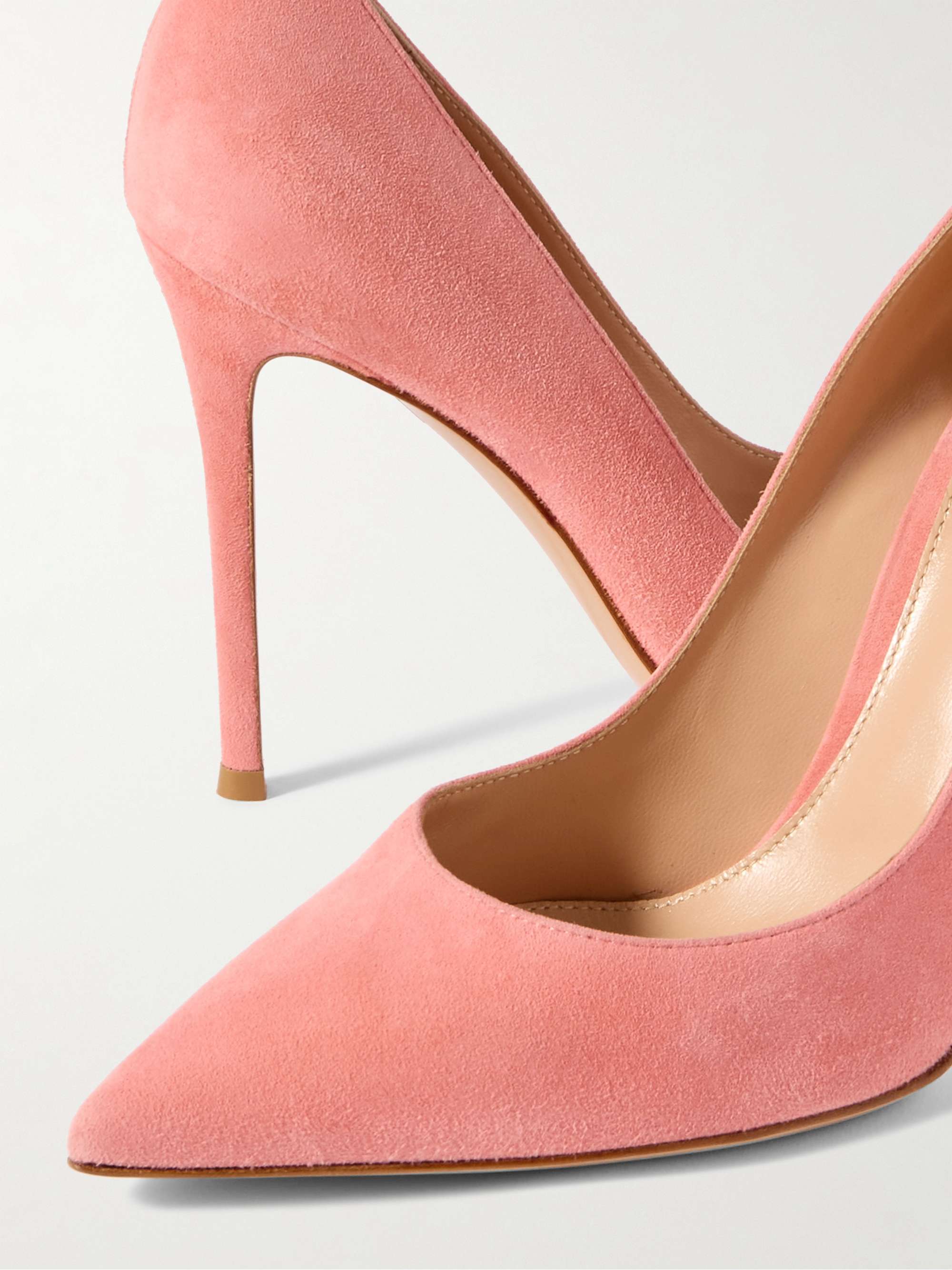 GIANVITO ROSSI 105 suede pumps