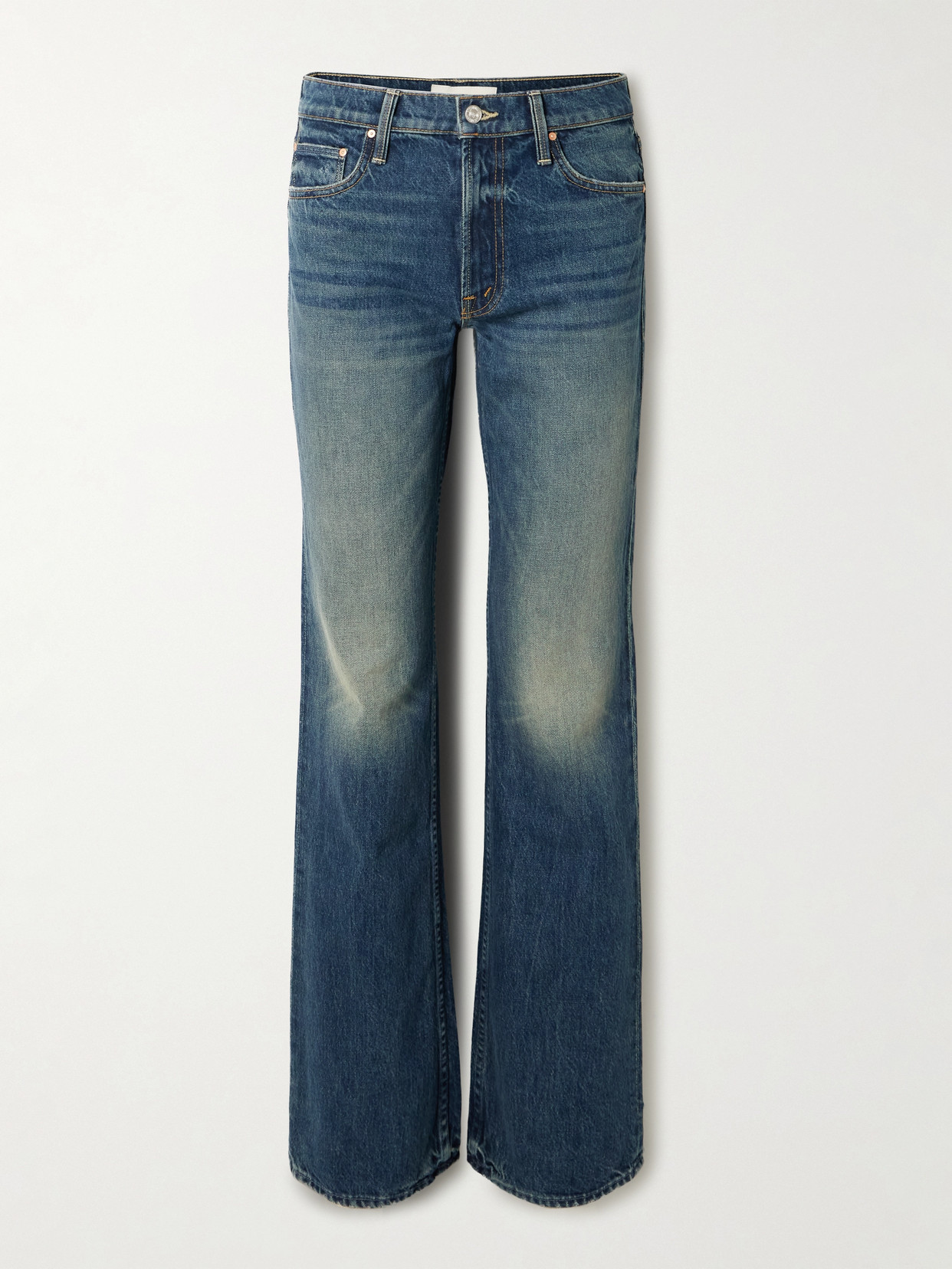 Mother The Reifler High-rise Straight-leg Jeans