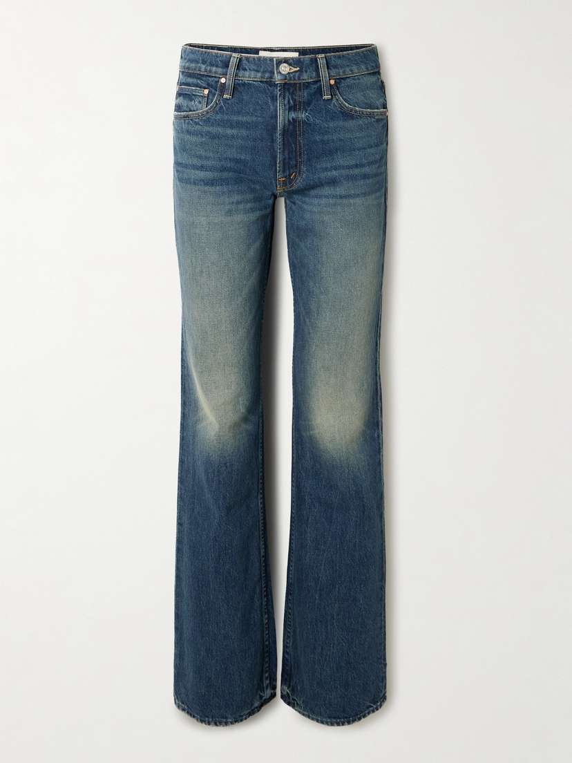 Mother The Reifler Mid-rise Straight-leg Jeans