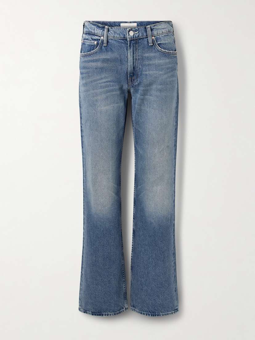 Mother The Reifler Mid-rise Straight-leg Jeans
