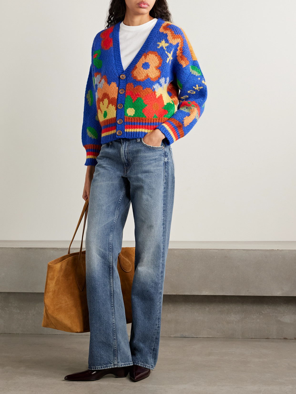 Mother The Reifler High-rise Straight-leg Jeans In Blue
