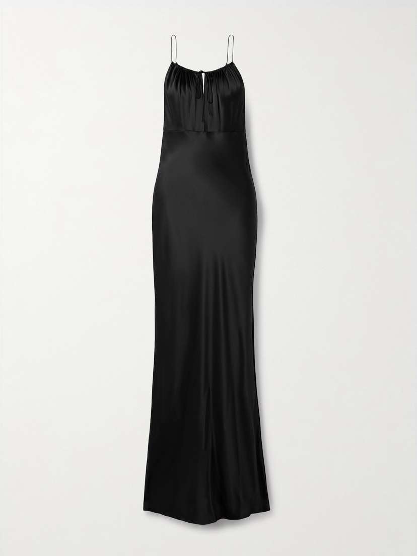 Nili Lotan Ardelle Silk-charmeuse Gown