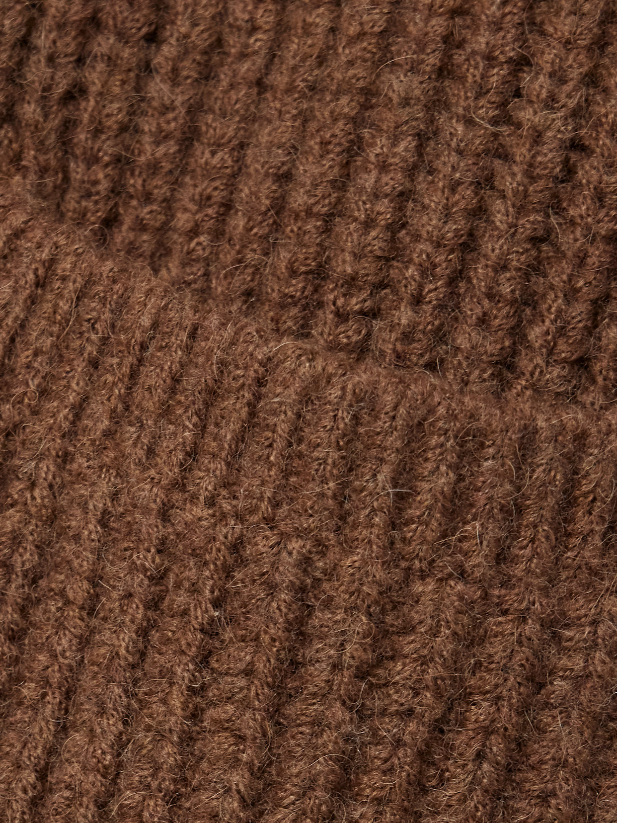 Nili Lotan Tessen Ribbed-knit Merino Wool-blend Cardigan In Brown