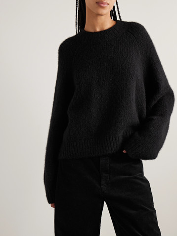 Nili Lotan Tomaso cashmere and silk-blend sweater