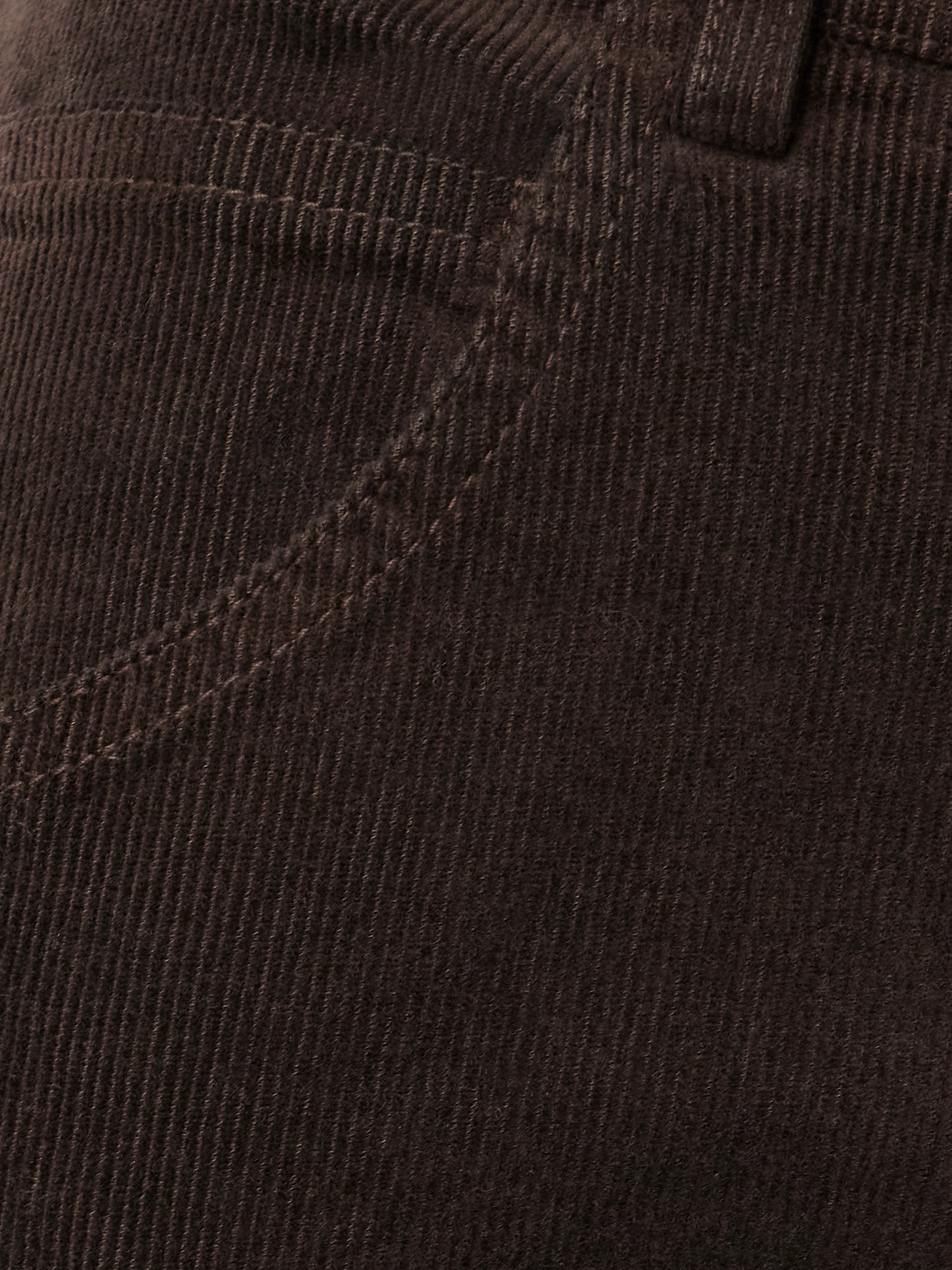 Nili Lotan Joan Cotton-corduroy Straight-leg Pants In Brown