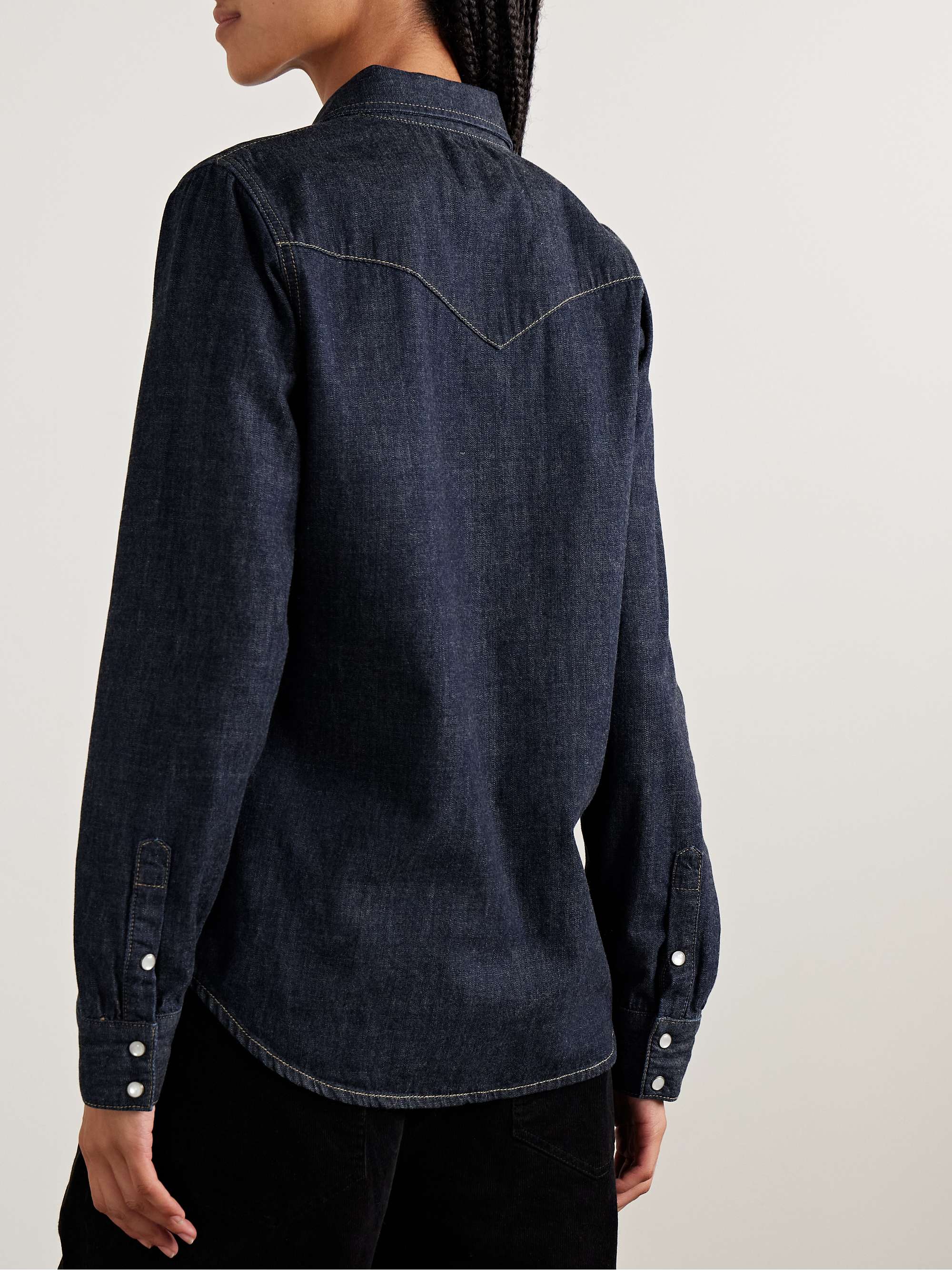 NILI LOTAN Travis denim shirt
