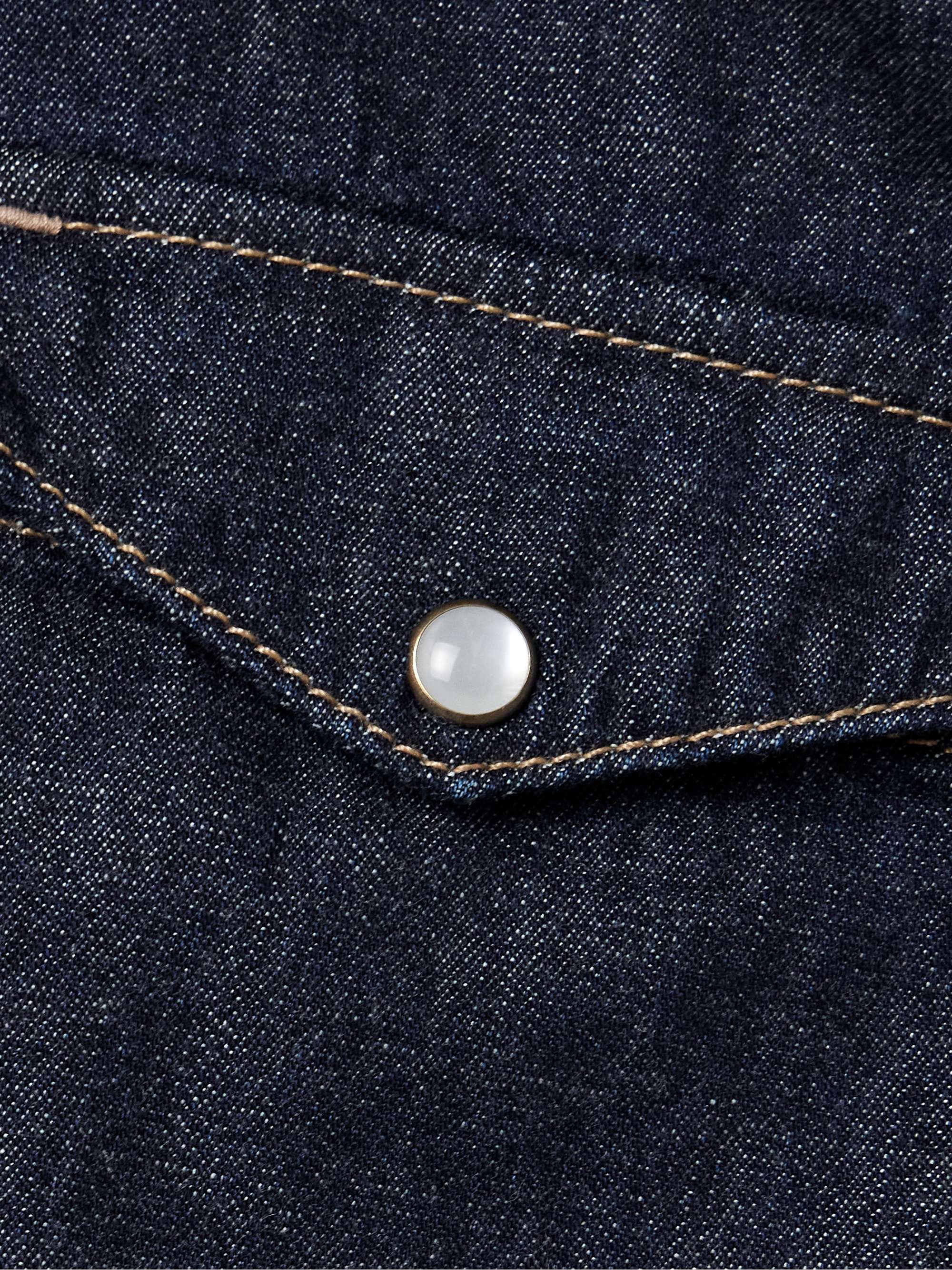 NILI LOTAN Travis denim shirt