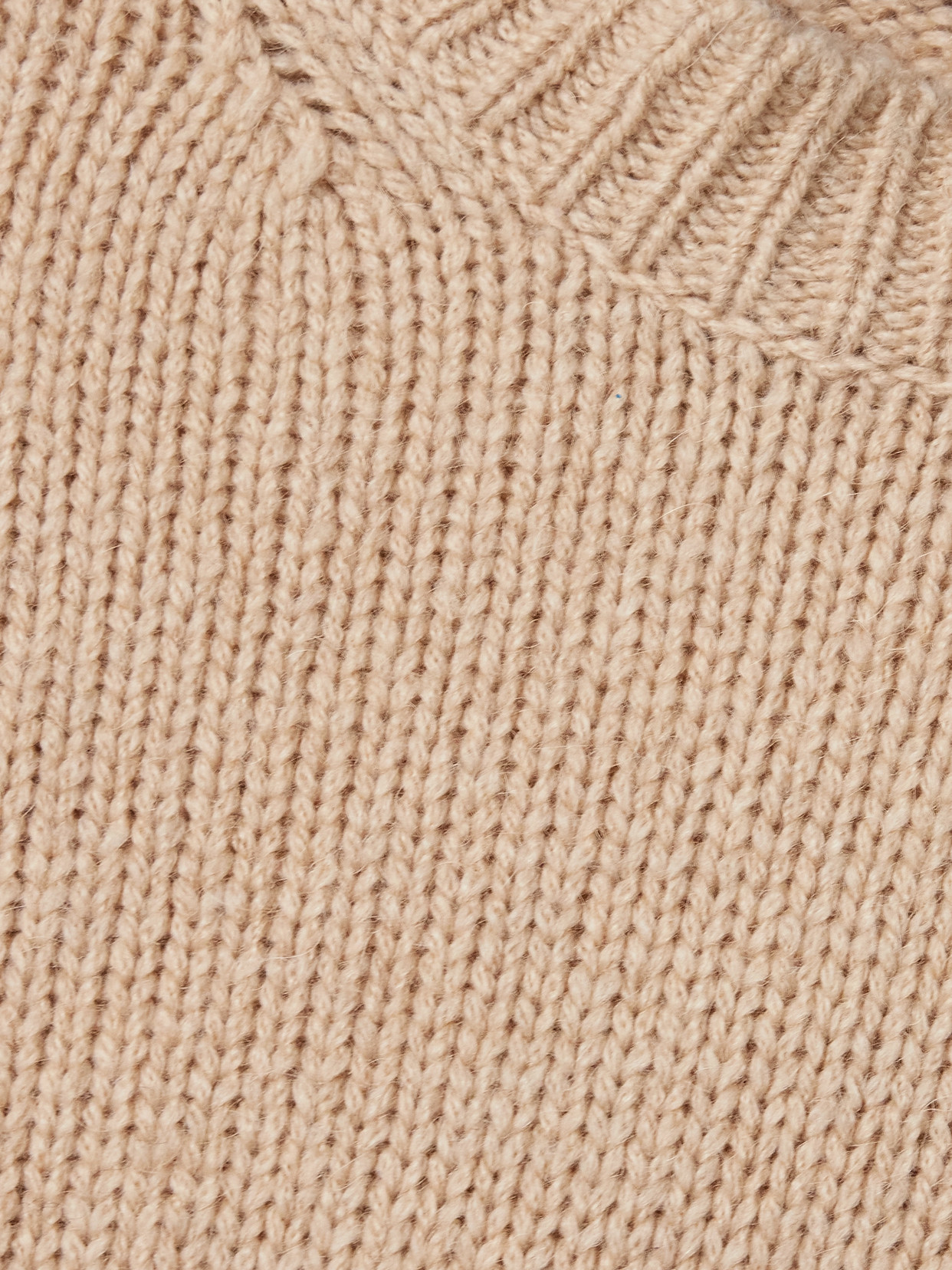 Nili Lotan Chassy Baby Camel Wool Crewneck Sweater In Neutral