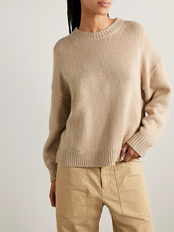 Nili Lotan Chassy camel hair sweater