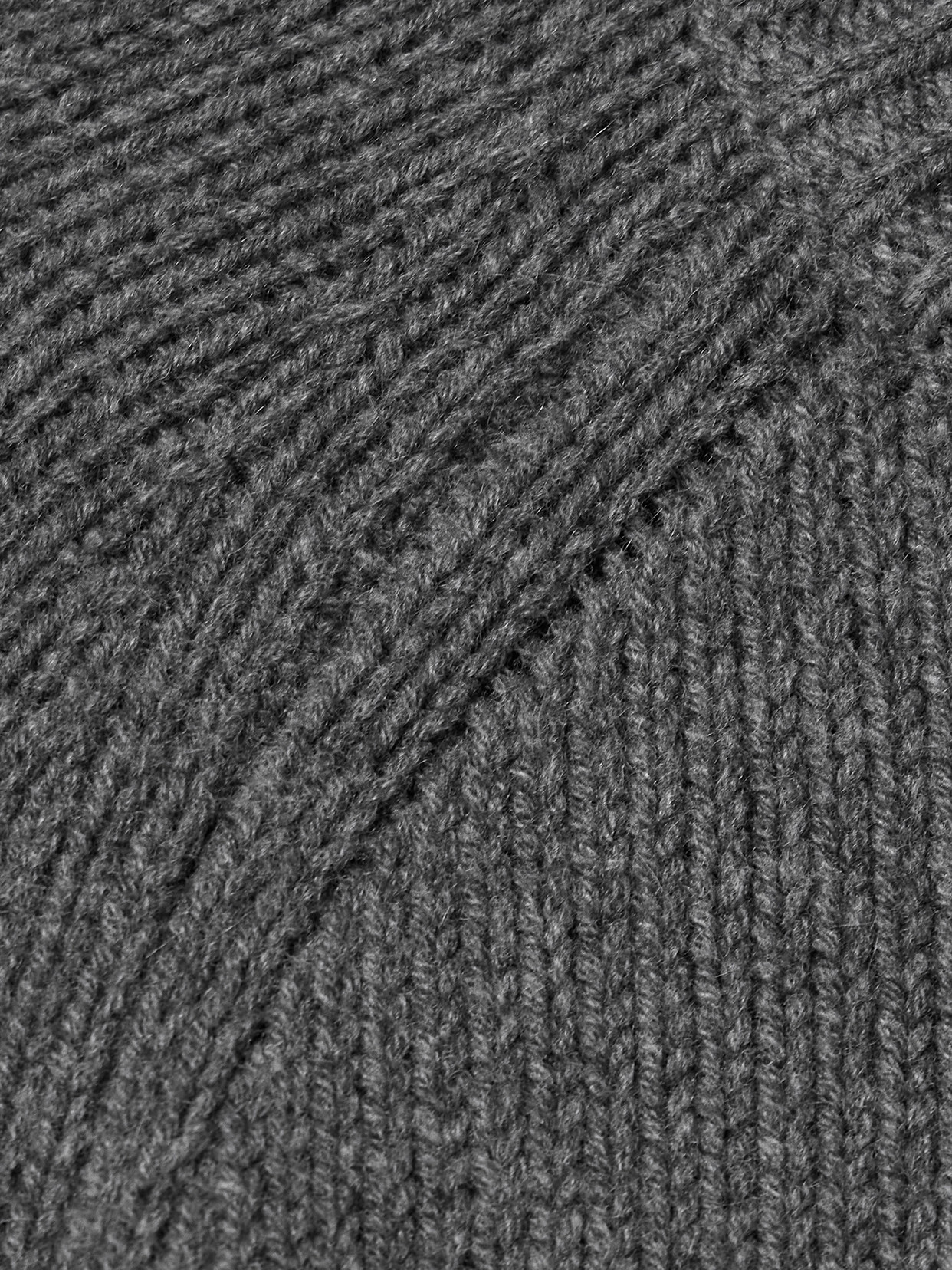 Nili Lotan Laurel Cashmere And Wool-blend Sweater In Gray