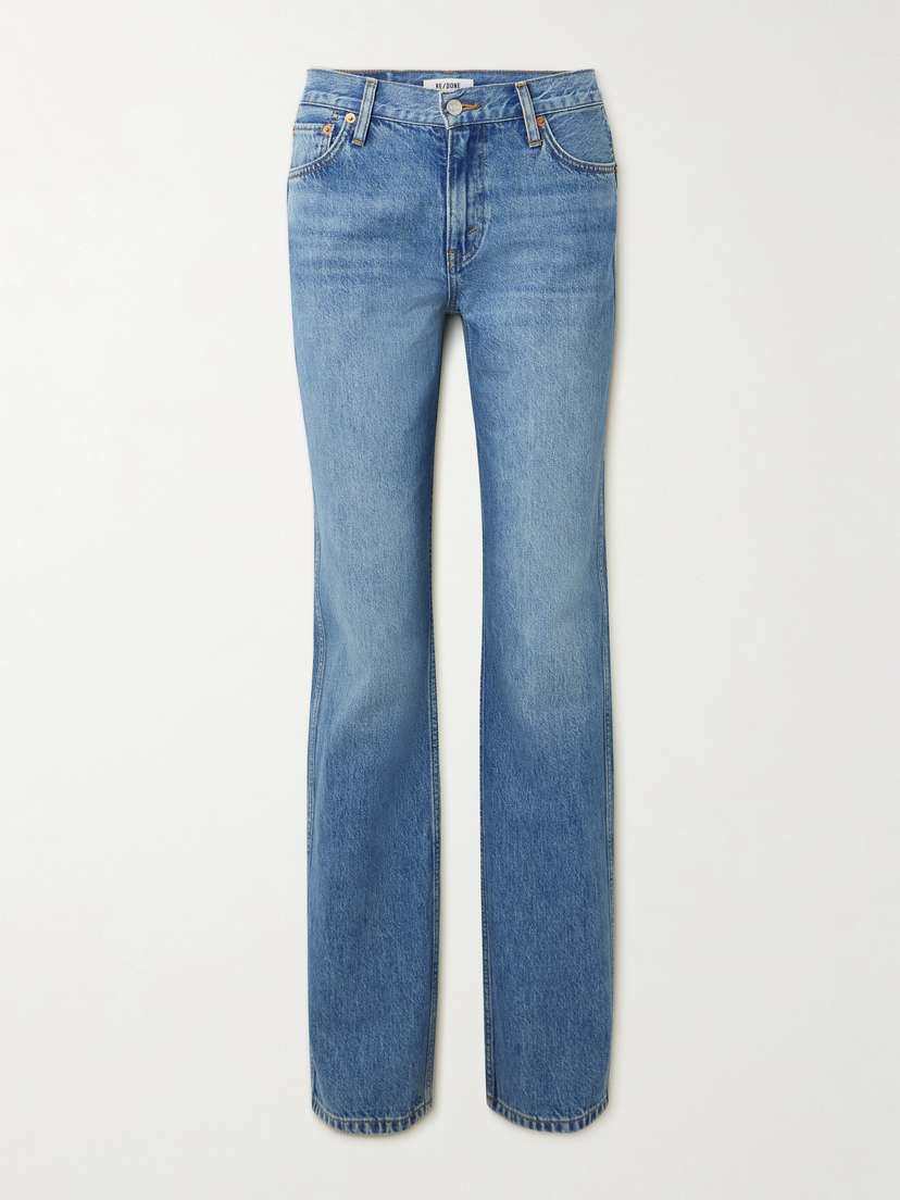 RE/DONE 90s Mid-rise Straight-leg Jeans
