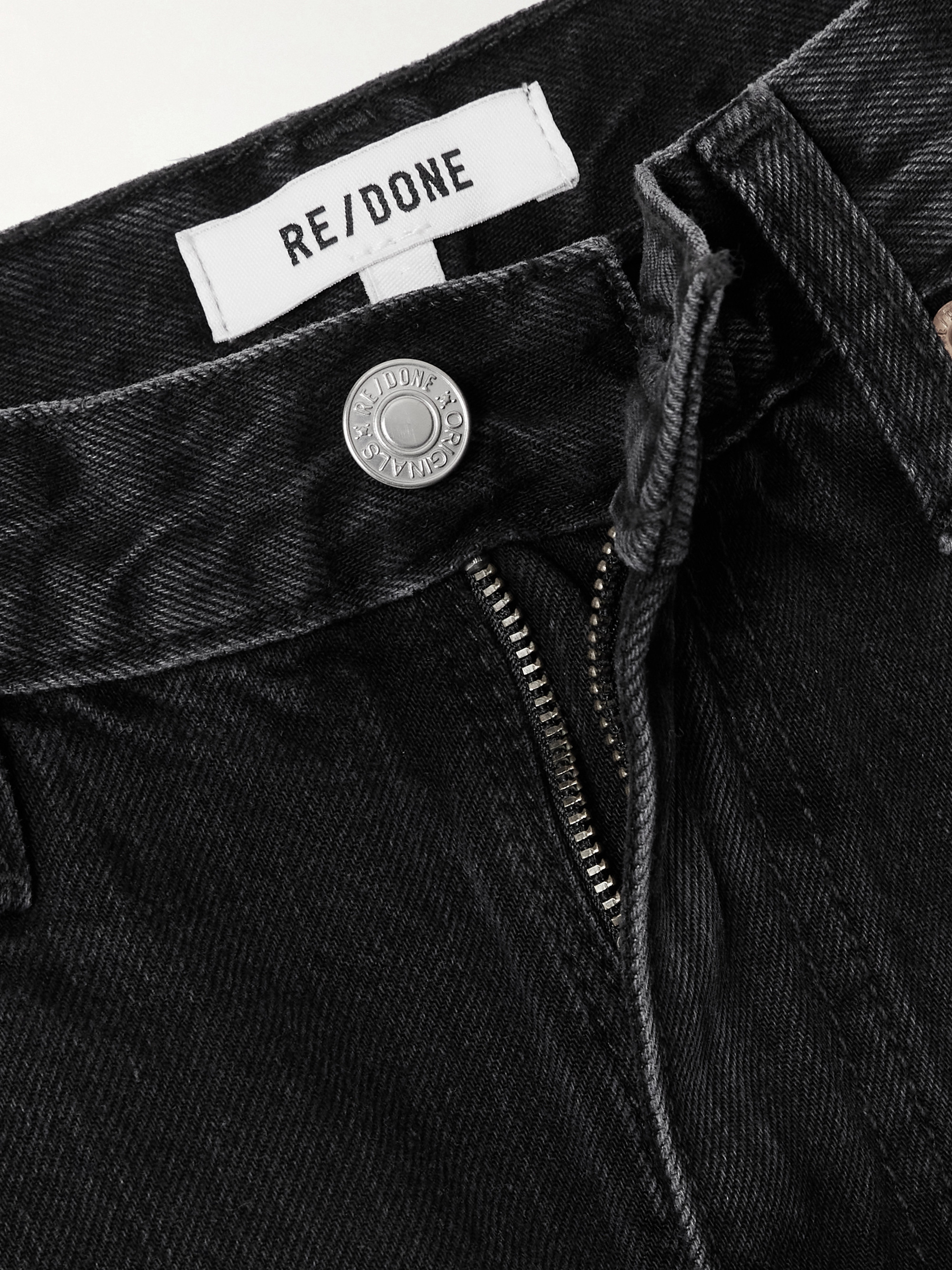 RE/DONE The Ollie cropped mid-rise straight-leg jeans thumbnail