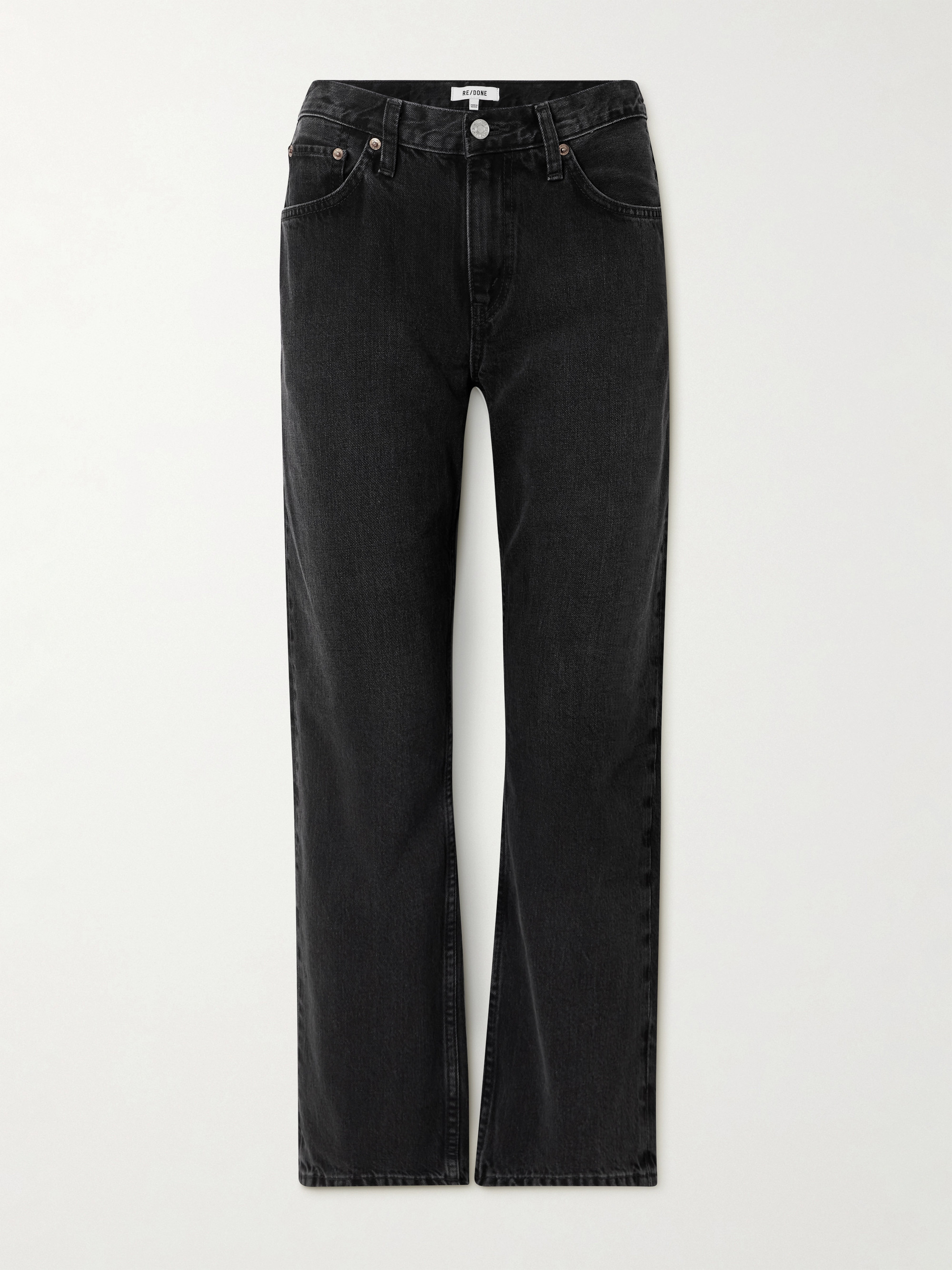 RE/DONE The Ollie cropped mid-rise straight-leg jeans thumbnail