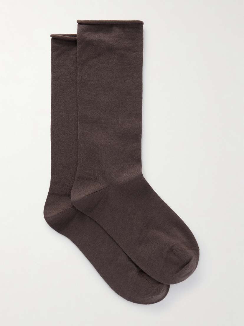 Brunello Cucinelli — Cashmere-blend socks
