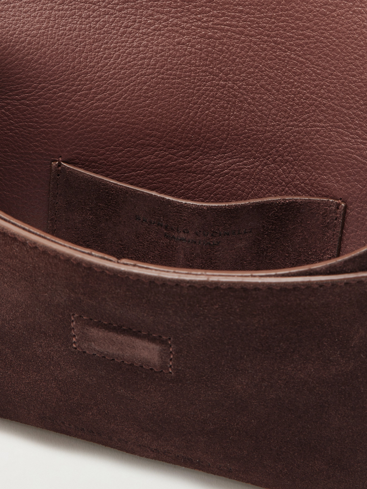 Brunello Cucinelli Mini Suede Shoulder Bag